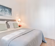 Master bedroom at Splendom Housing Lagasca