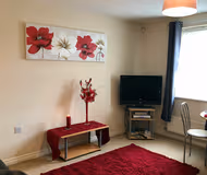 Living room at Barley Mews, Sugar Way