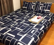 Comfy living area at Akasaka 2-Chome Apartments