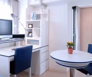 Comfy living area at Nogecho Apartments