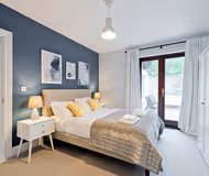 Luxury bedroom at Abbey Street