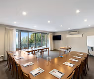 Simplistic living area in Quest Portland