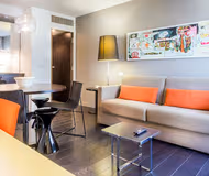 Living area at Hipark  Nice