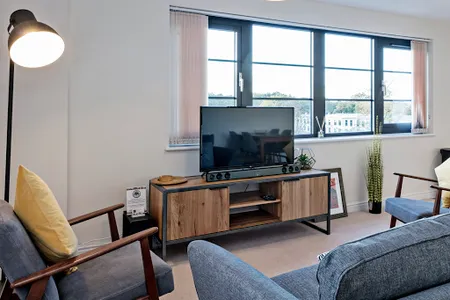Comfy living space at Wessex Court