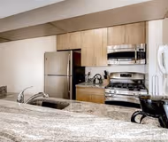 Basic kitchenette at 6th Avenue Furnished Apartments, Chelsea