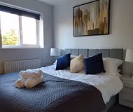 Master bedroom at Whiteoak House