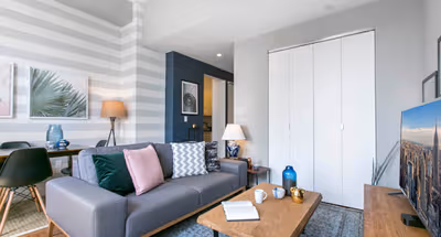 Twenty Exchange Apartment #3702 living room