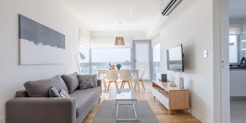 Living area - 2 bed apartment