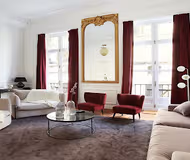 SUMPTUOUS IN EVERY SENSE WITH LARGE FRENCH WINDOWS-PERCHED NEXT TO LE LOUVRE