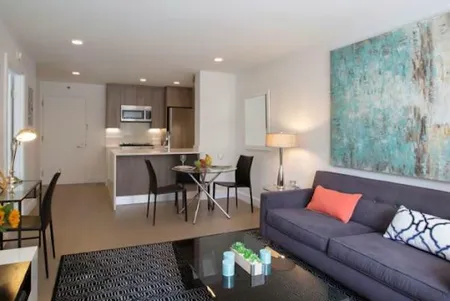 living space at Manhattan in NYC apartment