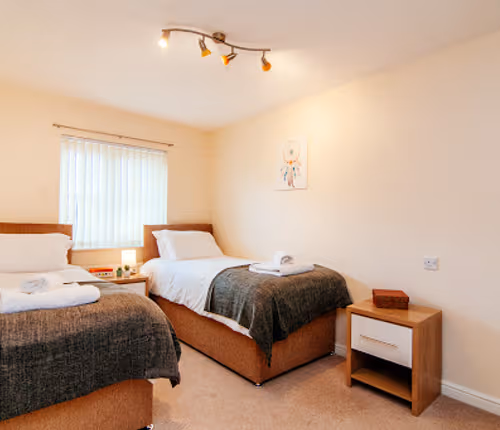Bedroom at Harris House