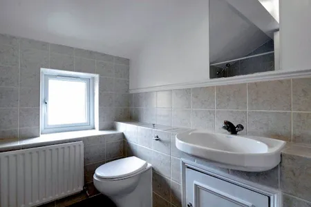 Bathroom at Maida Vale apartment