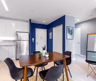 Luxury dining area at Crescent Street