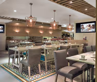 Stunning living area in Citadines Bay City Manila