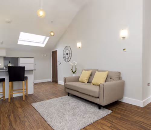 Living area at The Dales