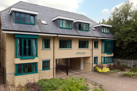 Exterior of Cambridge apartment