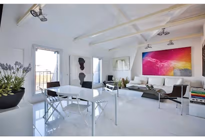 Rue Brisemichen serviced apartment, top floor - Le Marais