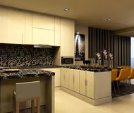 living space at Prince Sultan Rd Serviced Apartment II