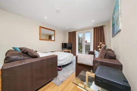 Living area at Stanwell Apartments near LHR Airport - Staines