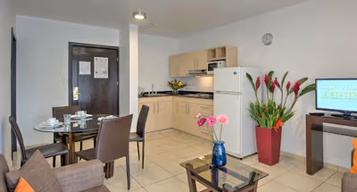 Living area - 1 bed apartment