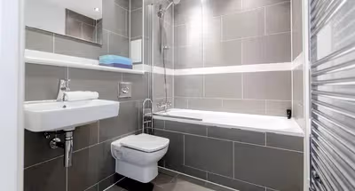 Bathroom at Chorus Apartments