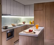 Stunning living area in Ascott Kuningan Jakarta