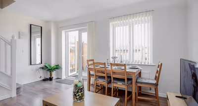 Living area at Dartford Bridge Kent Stay