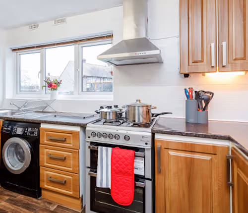 Fully equipped kitchen at Chadwell Heath