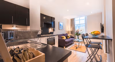 Lower Ground 1 Bedroom at Braid Apartments Edinburgh 