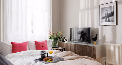 Durnford Street Apartment with a Mezzanine near Royal William Yard