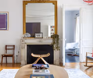 Tall french windows and high ceilings-Saint-Germain-des-prés - rue de Martignac