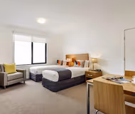 Stunning living area in Quest Frankston