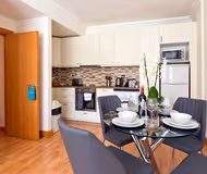 Dining space at Charlotte Quay II