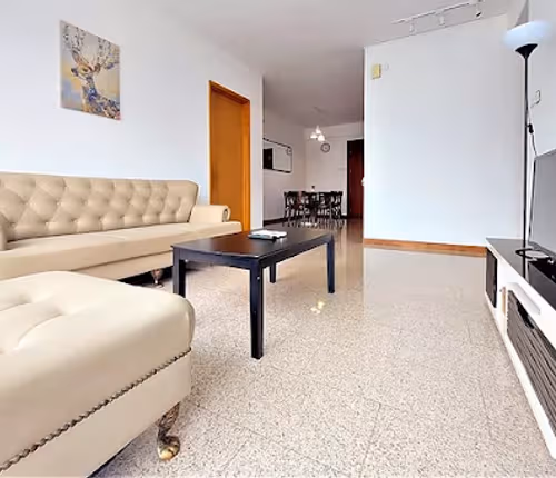 Living area - 2 bed apartment