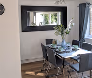 Dining space at 02 Bedroom Apartment on Malmers Well Road