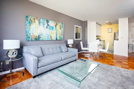 Living room - 1 bed apartment