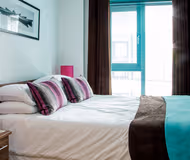 Master bedroom at Cardinal Place