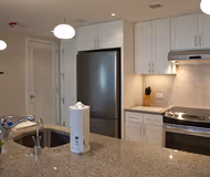 Living area at Downtown apartment