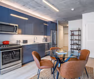 Basic kitchenette at West Illinois Street #812 Serviced Apartment, River North