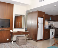 Luxury kitchen at Airport Road Serviced Apartments, Al Nahyan