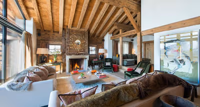 A MAGNIFICENT CHALET IN THE SKI RESORT OF VERBIER