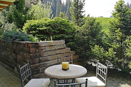 A Classic Vintage Gstaad Winter Retreat
