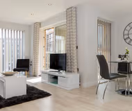 Comfy living area at Vesta