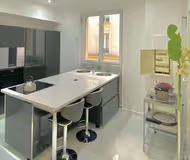 Fully equipped kitchen at HAUSMANNIAN LUXURY ON  AVENUE FRANKLIN DELANO ROOSEVELT