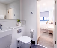 Luxury bathroom at Platform Bedford