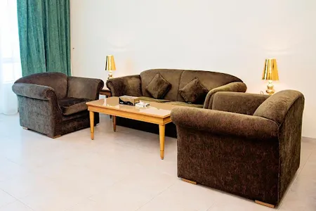 Living area - 1 bed apartment