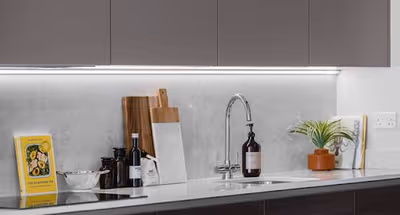 Fully equipped kitchen at The Mercian 1 VII - 1BDR | Games room | Sky Lounge