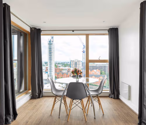 Living area at The Northern Quarters