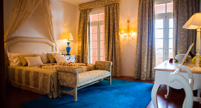 Luxury bedroom at Rua Travessa Pereira D'eça Street Apartment