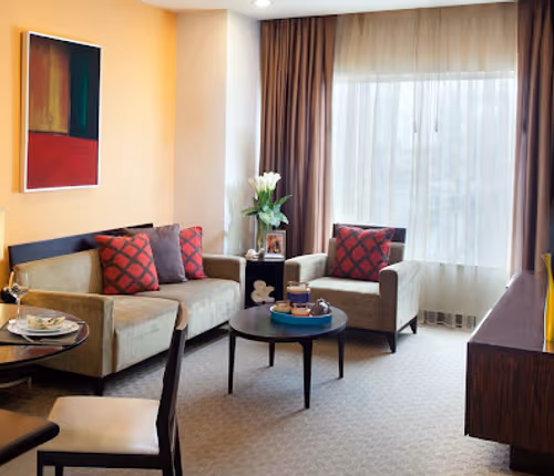 Stunning living area in Somerset Hoa Binh Hanoi